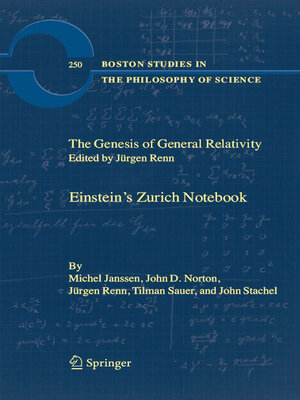 cover image of The Genesis of General Relativity